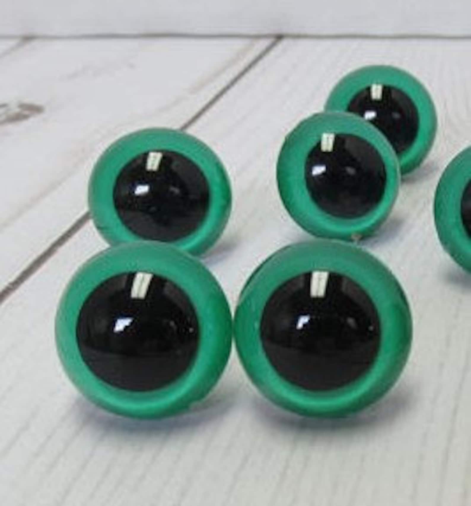 5 Pairs GREEN Safety Eyes/15mm OR 18mm/animal Eyes/doll Etsy