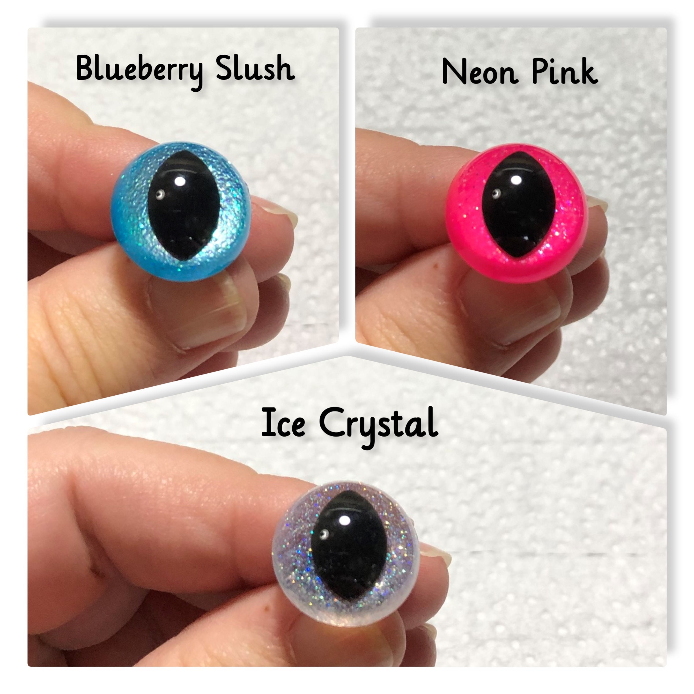 1 Pair GLITTER CAT Safety Eyes/15mm 18mm 21mm OR 25mm/hand Etsy Canada
