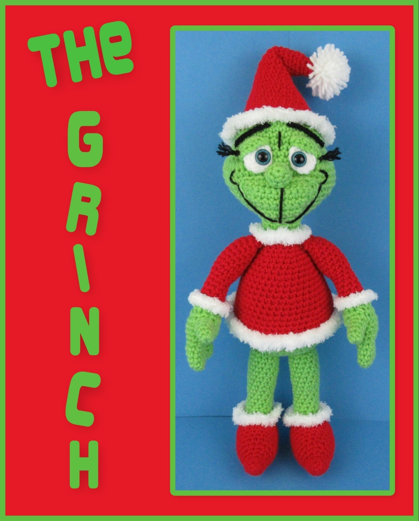 The Grinch Crochet Grinch Pattern English PDF file only | Etsy