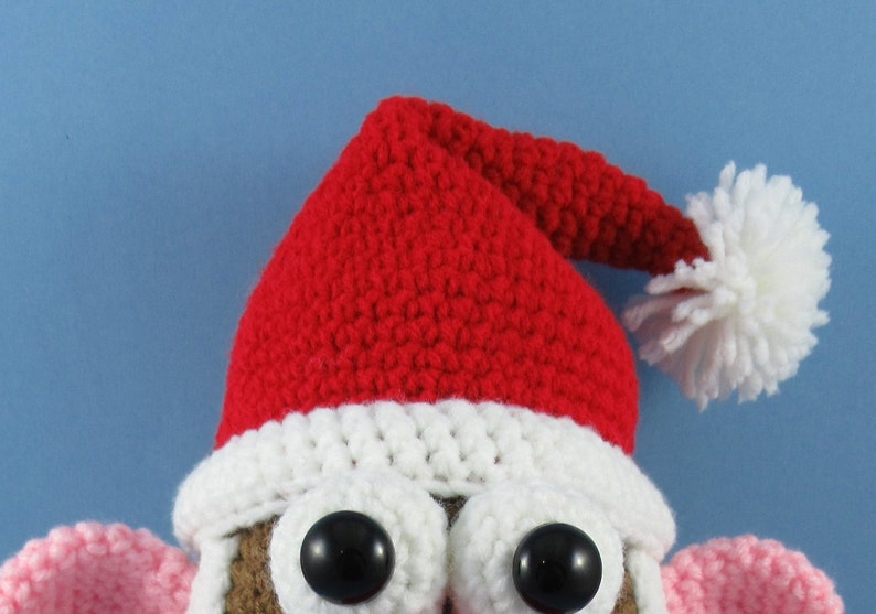 Mr. Potato Head Santa crochet pattern, potato head, christmas English PDF file only, this is not the finished doll image 3