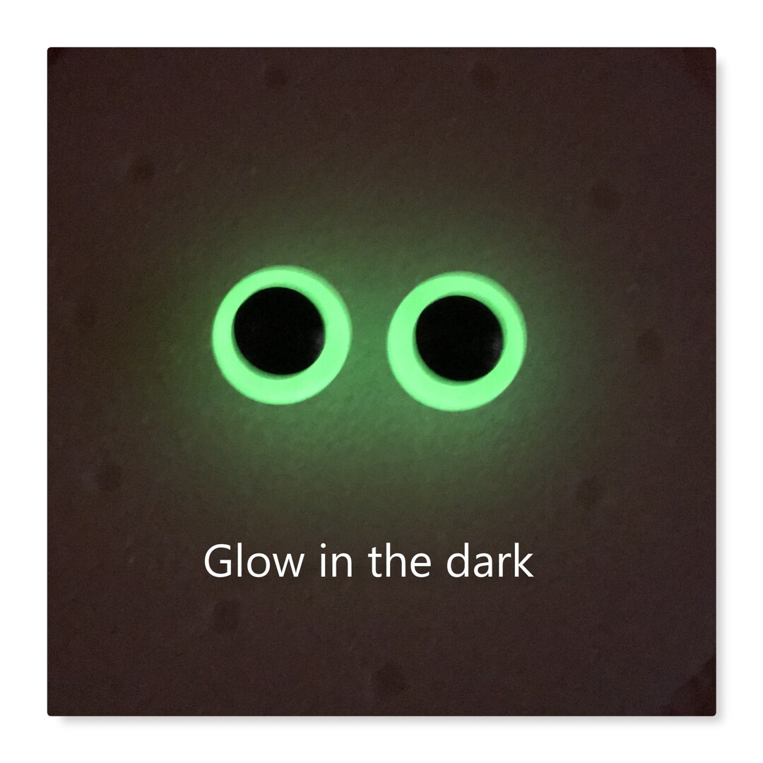 5 Pairs GLOW in the Dark Safety Eyes/15mm 18mm OR 21mm/hand Etsy