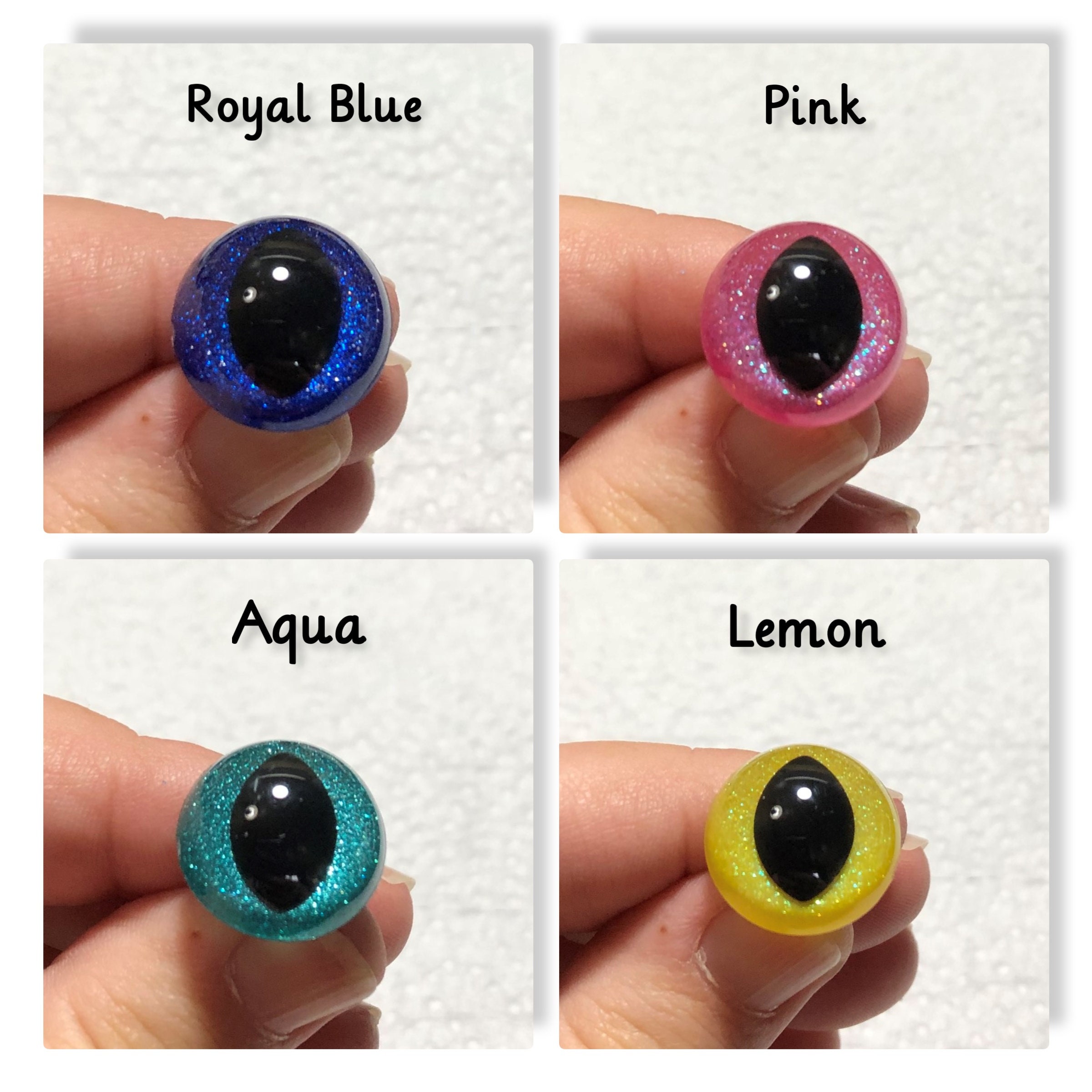 1 Pair GLITTER CAT Safety Eyes/15mm 18mm 21mm OR 25mm/hand Etsy Canada