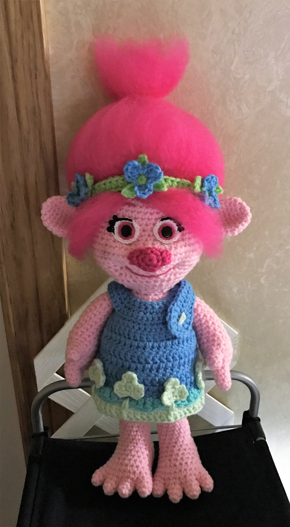 Poppy Troll Amigurumi crochet pattern English PDF pattern Etsy