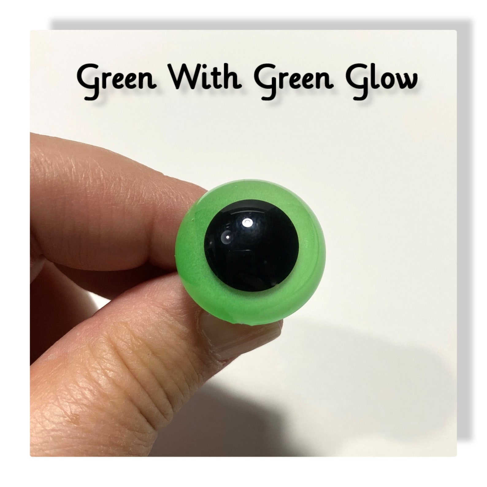 5 Pairs GLOW in the Dark Safety Eyes/15mm 18mm OR 21mm/hand Etsy