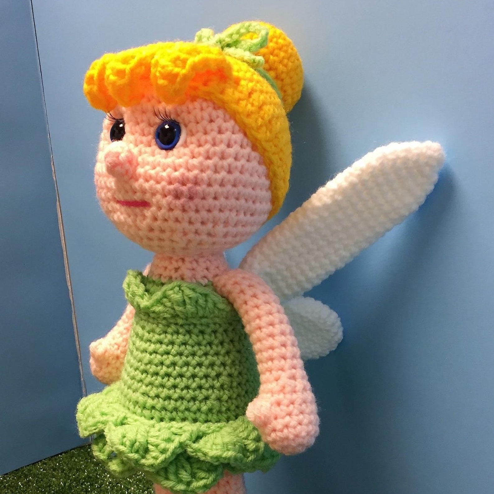 Tinkerbell Crochet Pattern Princess Tink english PDF Etsy