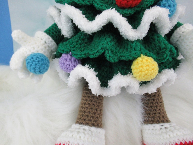 Christmas Tree Crochet Pattern English PDF file only, this is not the finished doll image 7