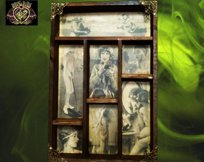 Vintage Glamour Mod2. Cabinet of curiosities