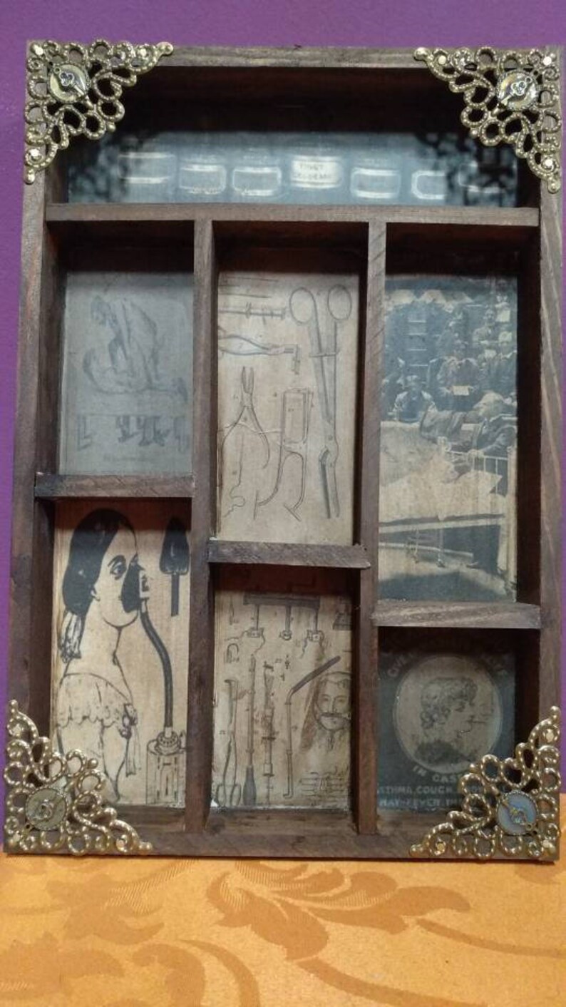 Medicine Cabinet Of Curiosities Etsy