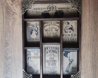 Women's suffrage Posters Cabinet of curiosities