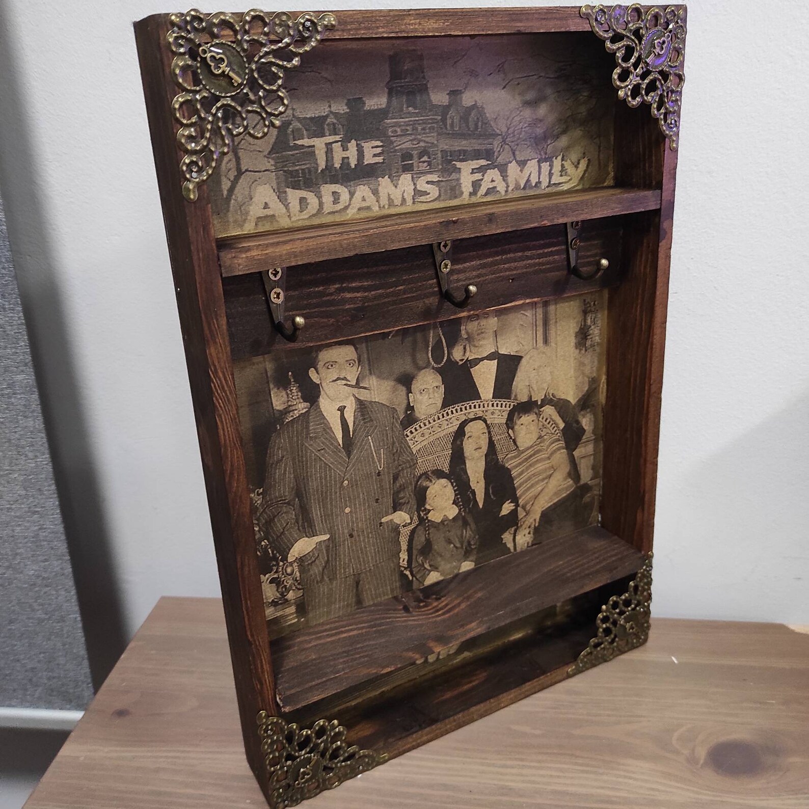 The Addams Family Key Rack - Etsy
