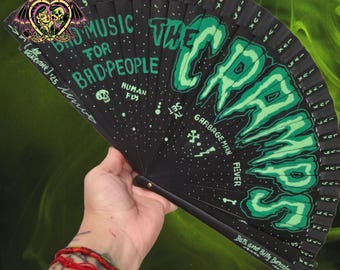 Bad Music for Bad People Wooden Fan