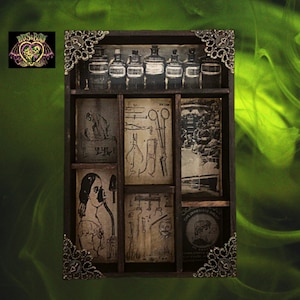 Medicine. Cabinet of curiosities
