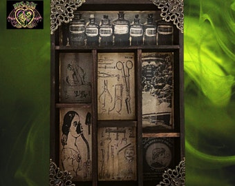 Medicine. Cabinet of curiosities