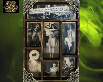 Vintage Glamour Mod1. Cabinet of Curiosities