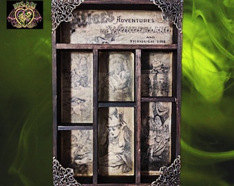 Alice through the mirror. Cabinet of curiosities