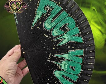 Fuck You.  Wooden Fan