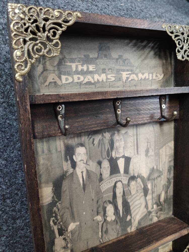 The Addams Family Key Rack