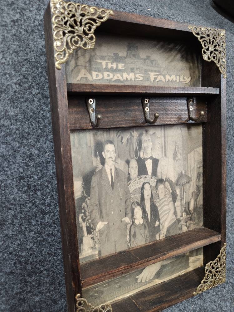 The Addams Family Key Rack