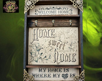 Sweet Home Tattoo  Key Rack
