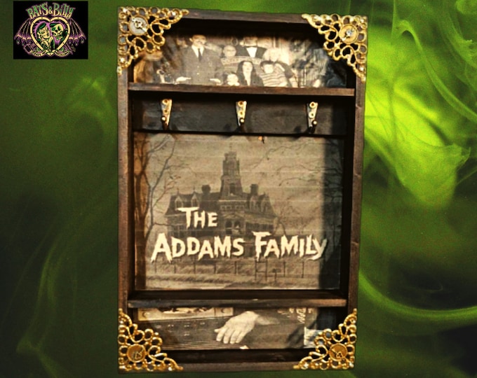The Addams Family House Key Rack