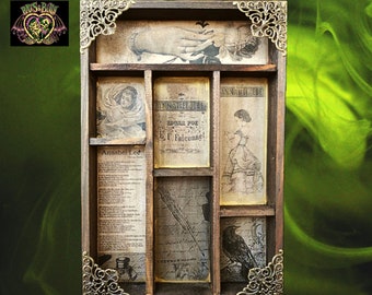 Annabel Lee cabinet of curiosities