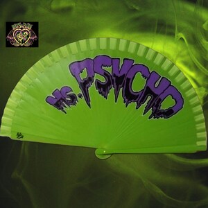 Ms.Psycho Wooden Fan