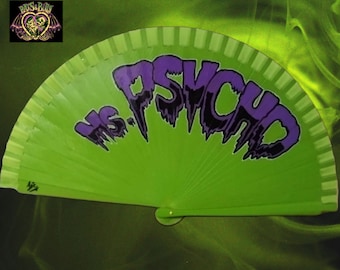 Ms.Psycho Wooden Fan