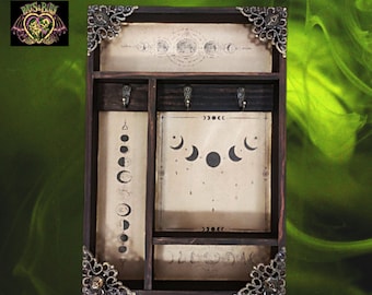 Moon Cycle Key Rack