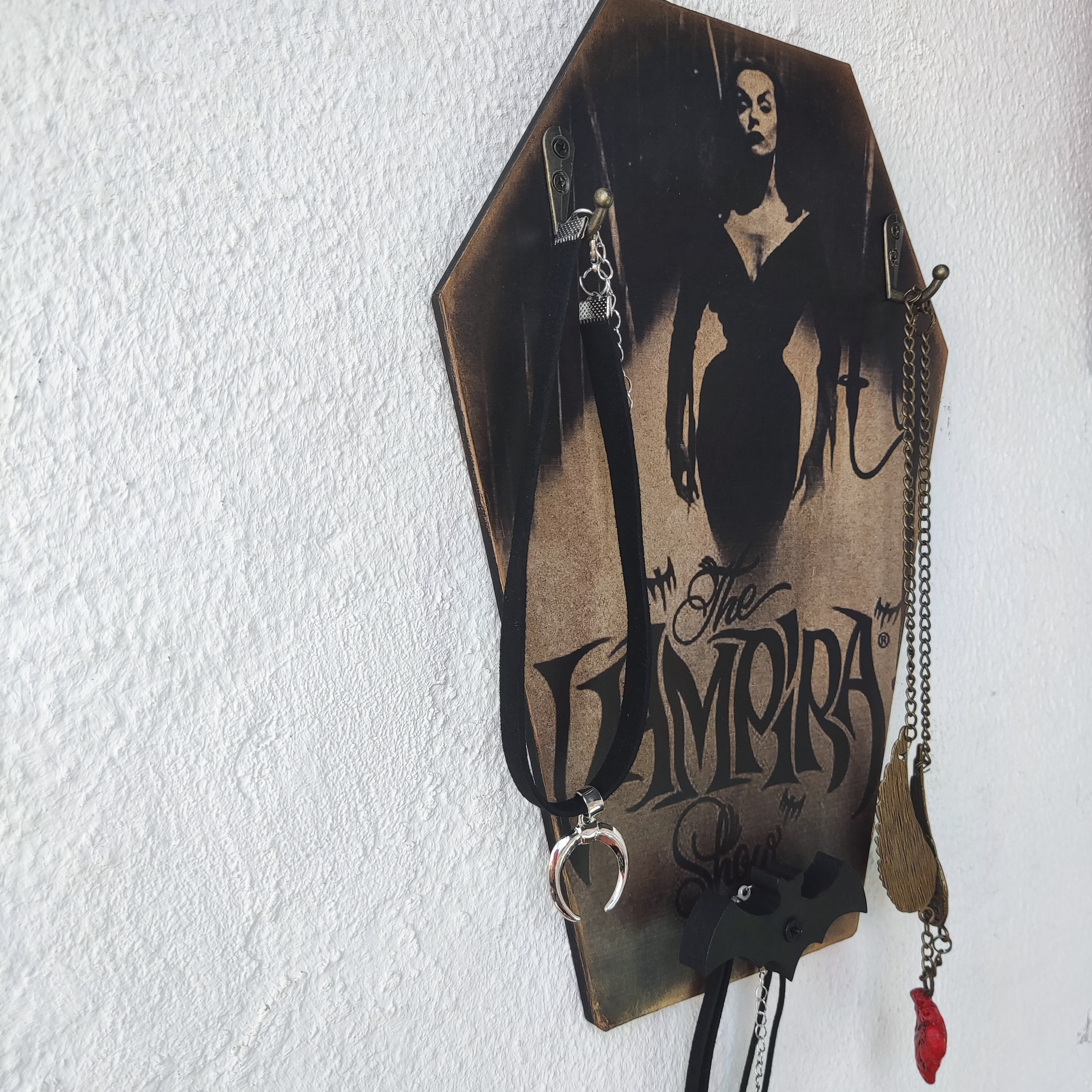 Vampira Coffin Hanger