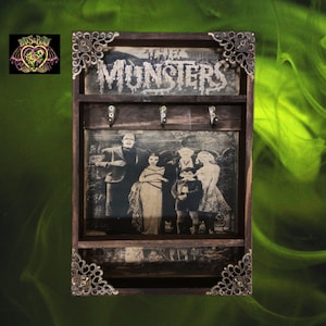 The Munsters Key Rack