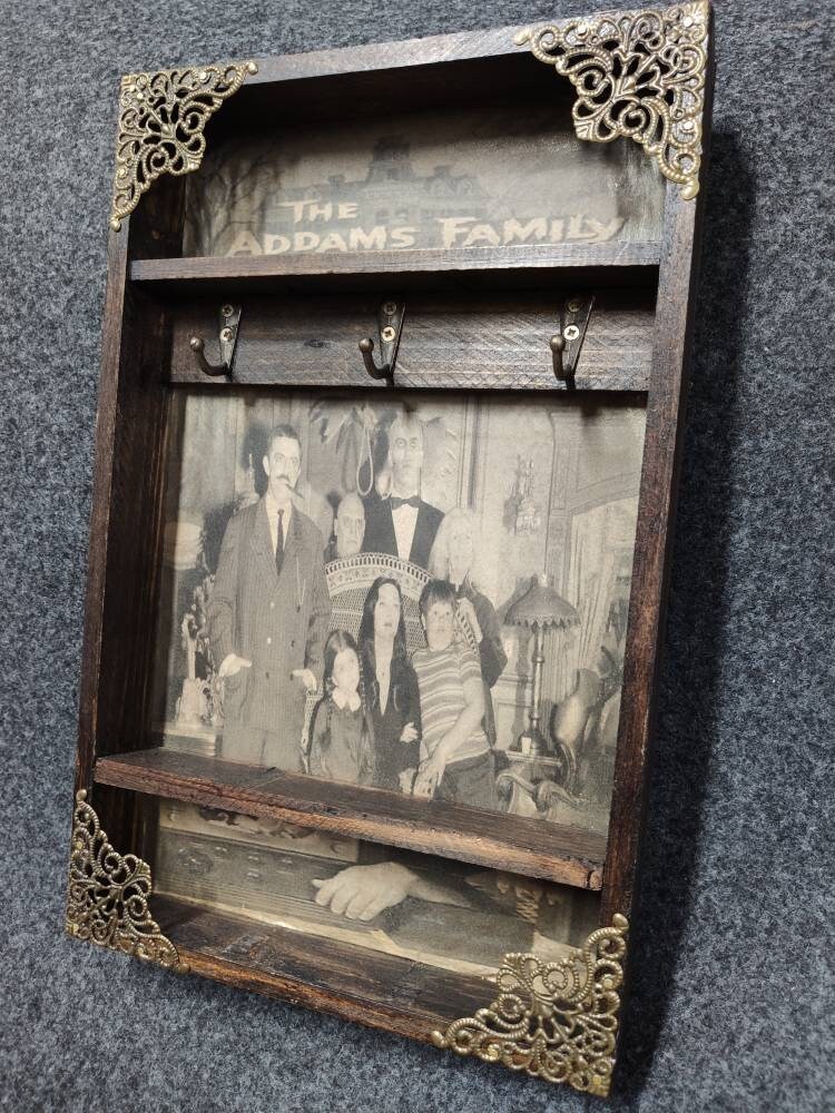 The Addams Family Key Rack