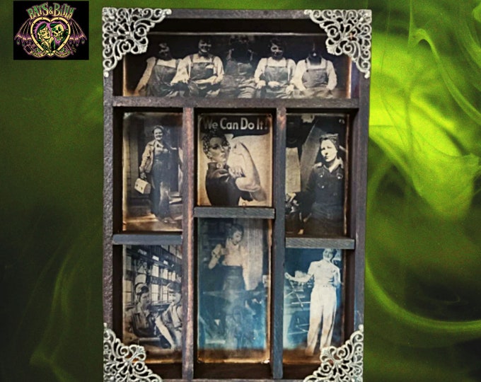 We Can Do It!. Cabinet of curiosities