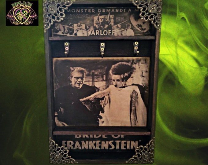 Bride of Frankenstein Key Rack