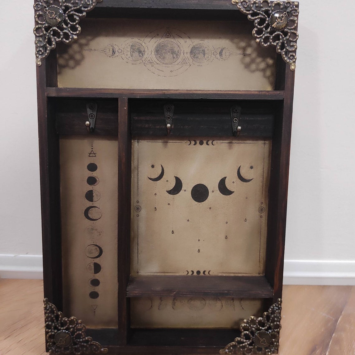 Moon Cycle Key Rack | Etsy