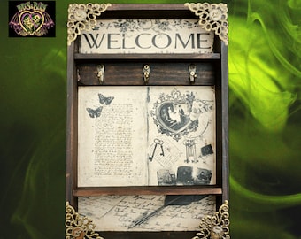 Romantic Vintage  Key Rack