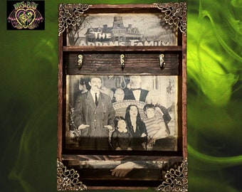 The Addams Family Key Rack
