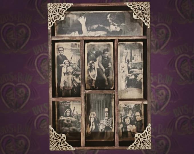 Featured listing image: The Munsters Family Creepy Love. Cabinet of curiosities