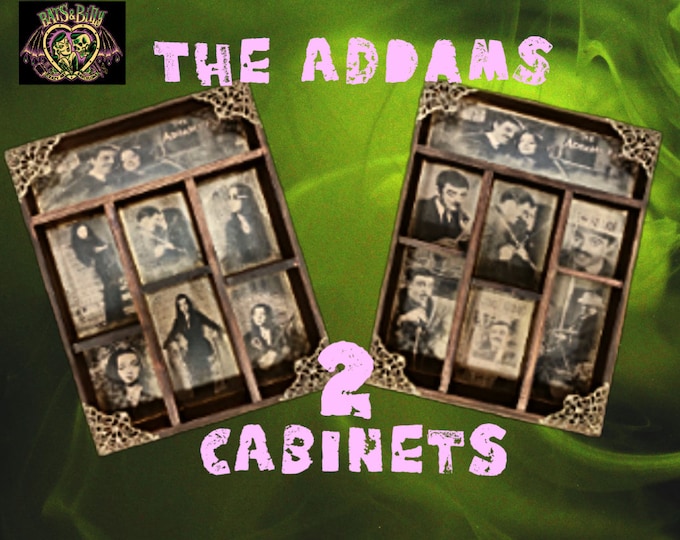 Featured listing image: THE ADDAMS. 2 Cabinet of Curiosities