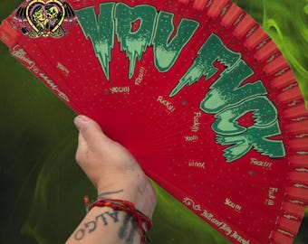 You Fuck.  Wooden Fan