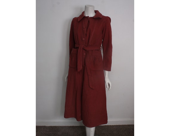 Vintage 1940s Women's Dressing robe dressing gown