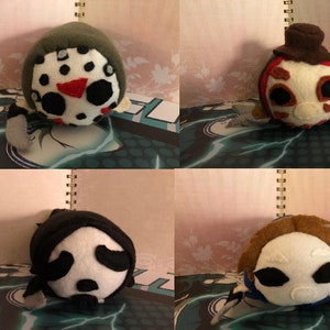 Horror Movie Buddies Smedium Stacking Plushies