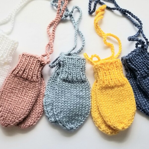 Thumbless Mittens Etsy