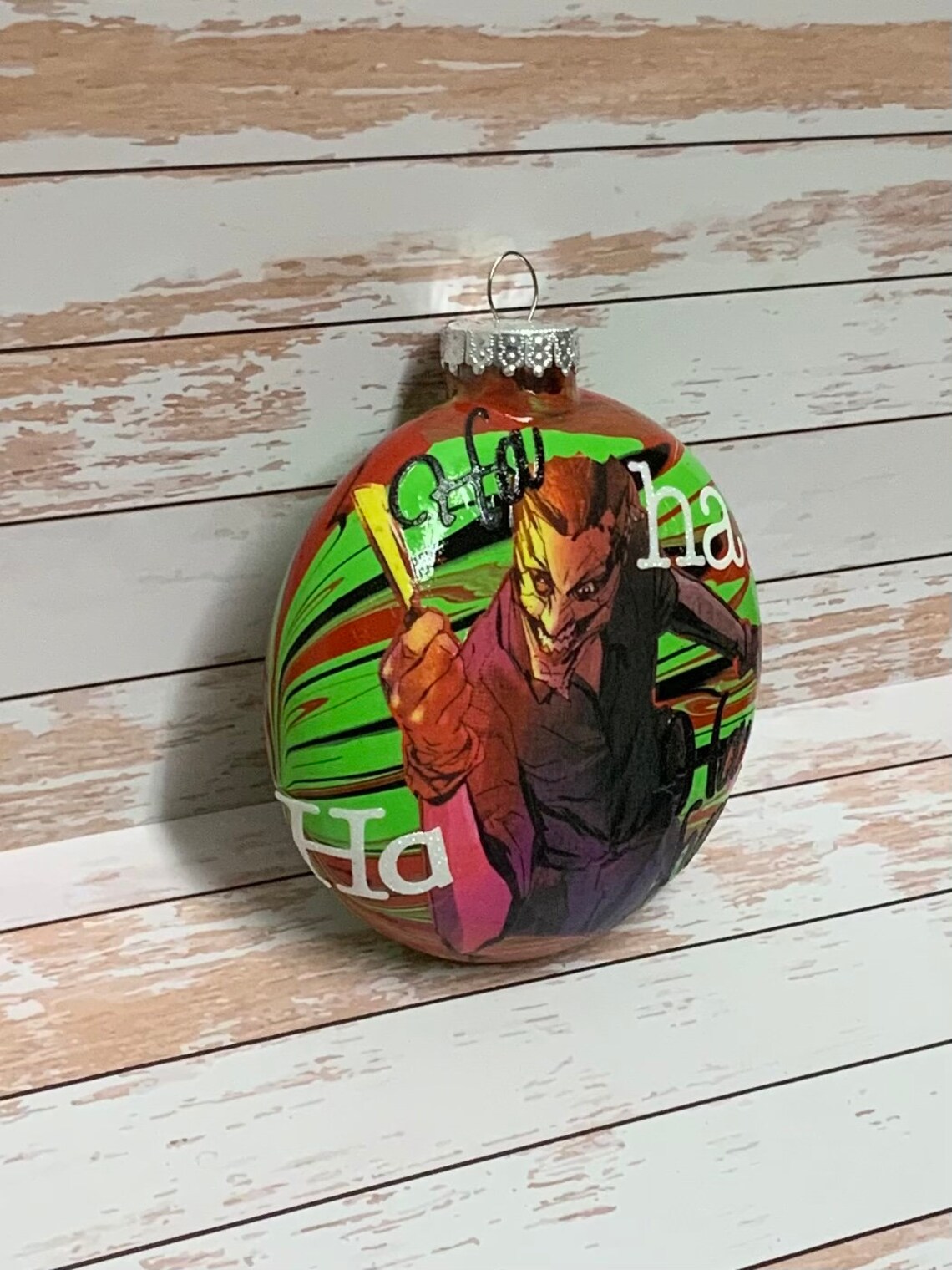 The Joker Christmas Ornament Etsy