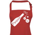 Prosecco Ho Ho Christmas Apron - Etsy