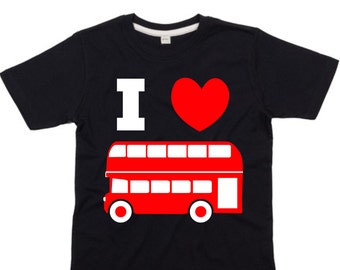 I love London Bus. Kinder Fun T-Shirt