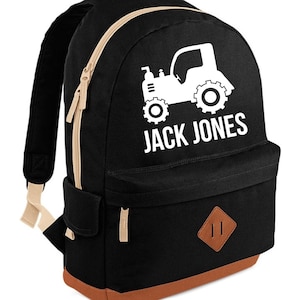 Retour à l’école Sac à dos personnalisé Tractor Heritage avec votre nom!