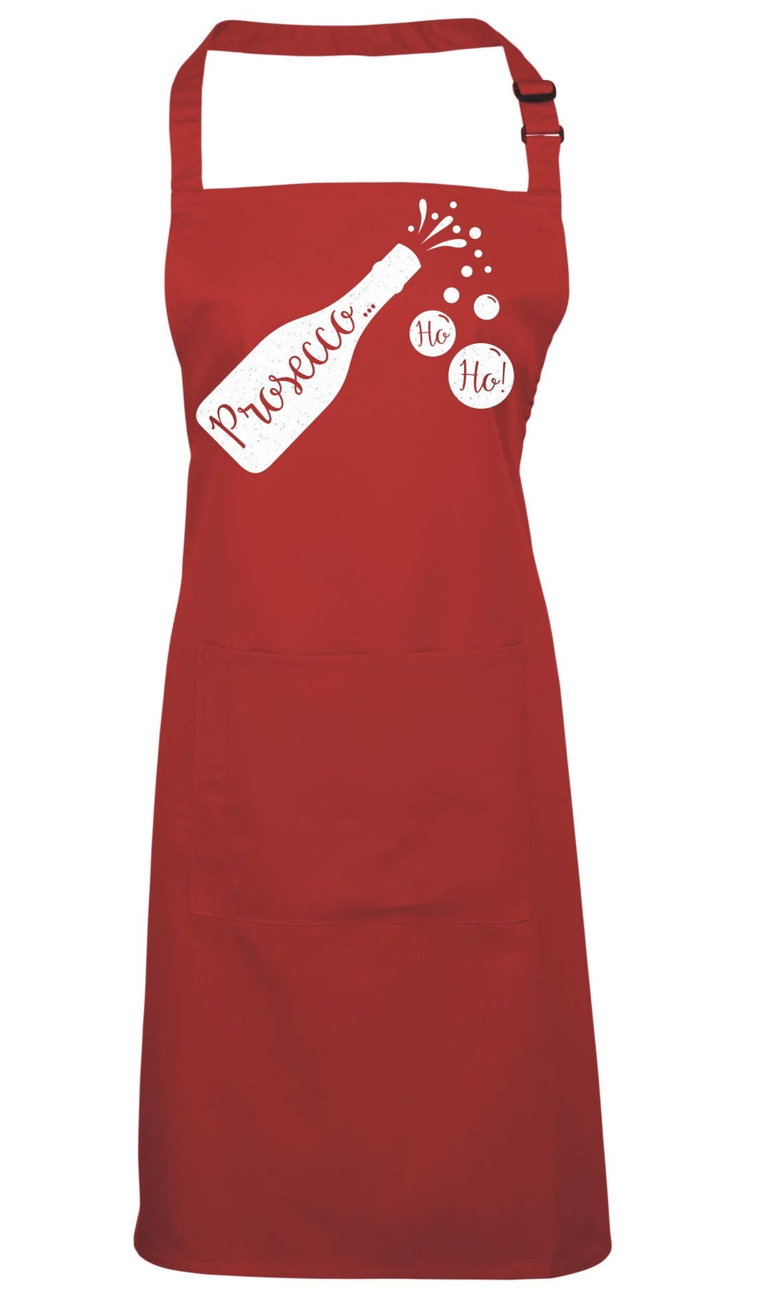 Prosecco Ho Ho Christmas Apron - Etsy