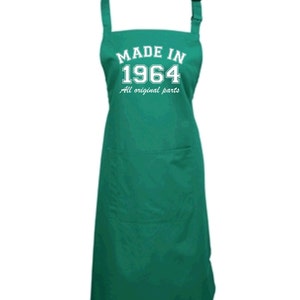 Personalizzato Realizzato in tutte le parti originali Grembiule Birthday Cooking & Baking