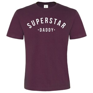 Superstar Daddy Funny Fathers Day Tshirt