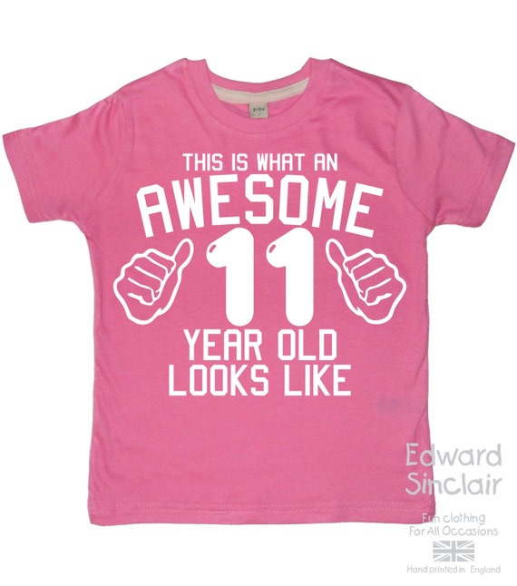 cool t shirts for 11 year olds